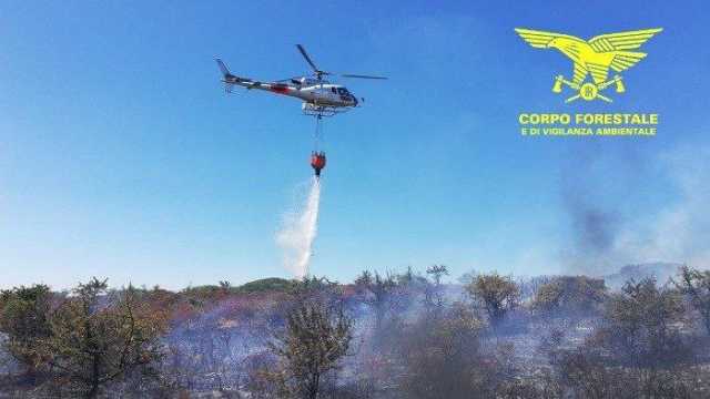 Meno Incendi In Sardegna