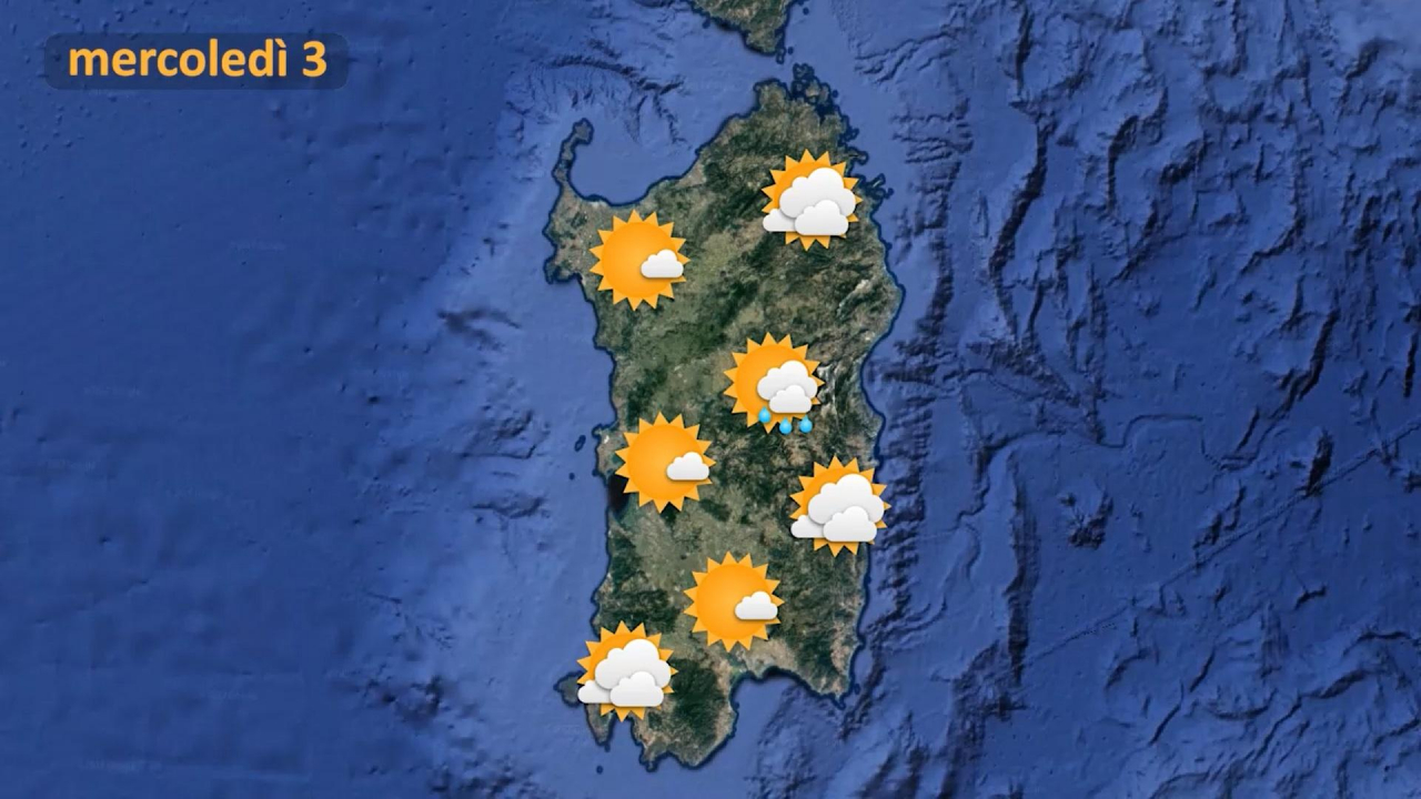 Meteo 3 agosto 