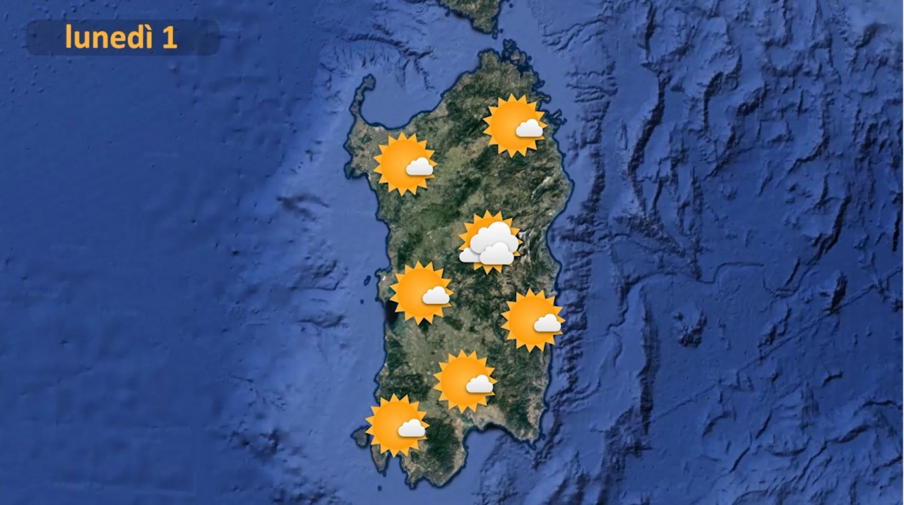 Previsioni per il primo agosto 