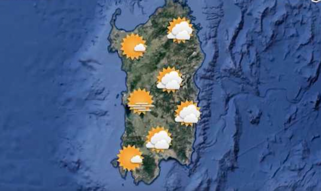 Umidità e afa, mercoledì nuvoloso in Sardegna: possibili piogge