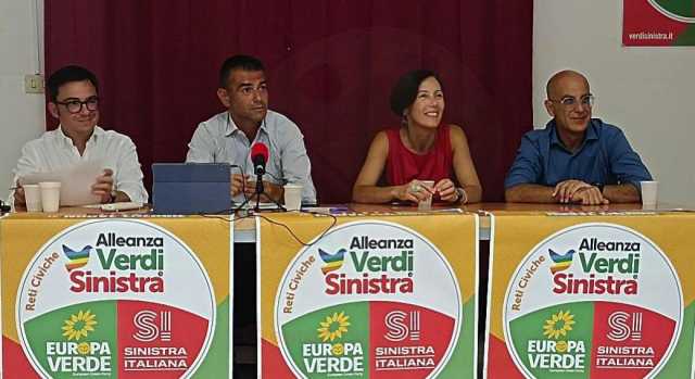 Presentata questa mattina a Cagliari la lista “Alleanza verdi e sinistra”