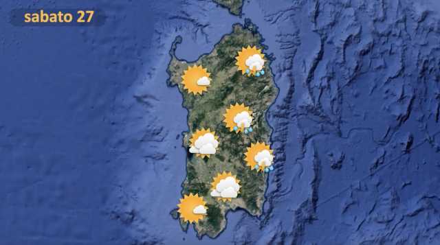 sabato 27 ago meteo