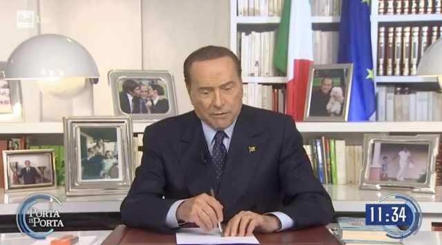 Berlusconi porta a porta