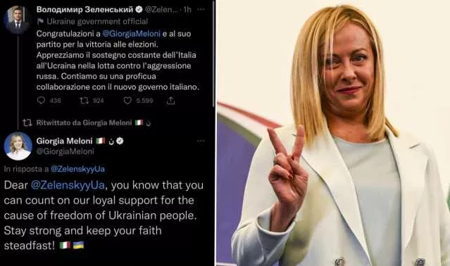 YouTG.NET - Giorgia Meloni A Zelensky: "Puoi Contare Sul Nostro Leale ...