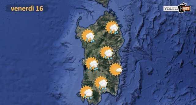 Meteo 16 settembre 2022