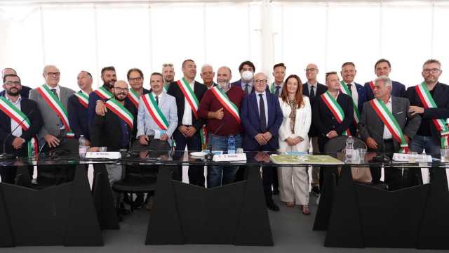 Ospedale di San Gavino, Solinas inaugura l'avvio dei lavori 