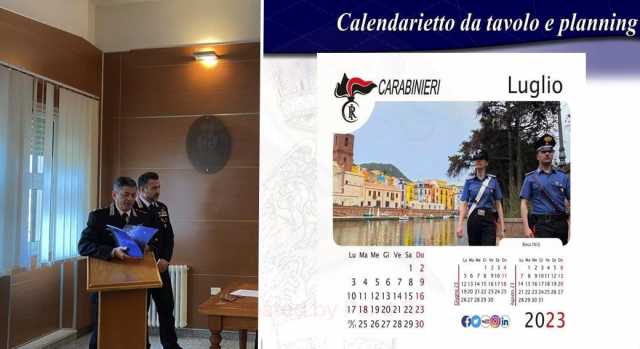 Presentato il calendario storico dei carabinieri 2023: quest’anno dedicato alla tutela dell’Ambiente