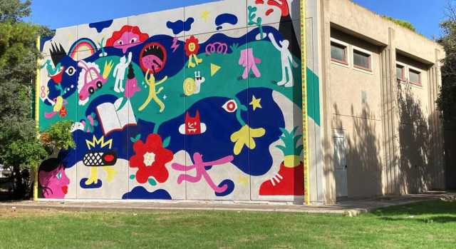Cagliari Urbanfest, a Sant’Elia una targa per il murale “La mia città”