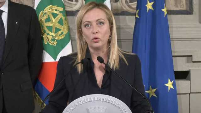 Giorgia Meloni presenta la nuova squadra di governo