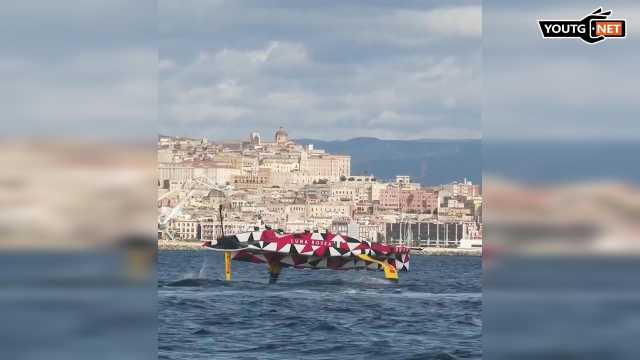 Luna Rossa riprende i test di navigazione nelle acque di Cagliari (Video)