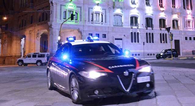 carabinieri via Roma Cagliari 