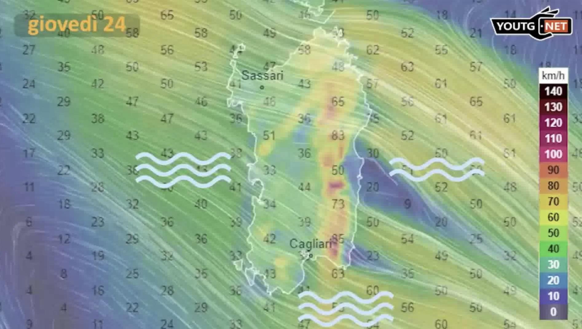 giovedì 24 meteo