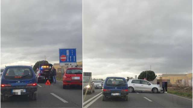 Sinnai, incidente sulla 554 in direzione Cagliari: traffico in tilt