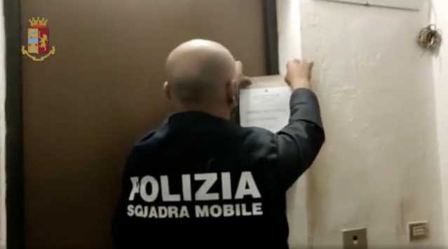 Squadra Mobile sequestro