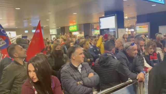 aeroporto tifosi Cagliari