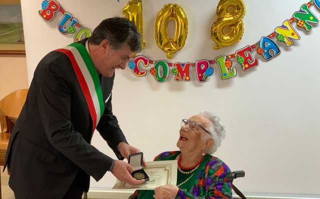 Edoardo Tocco e Luisetta Mercalli, 108 anni