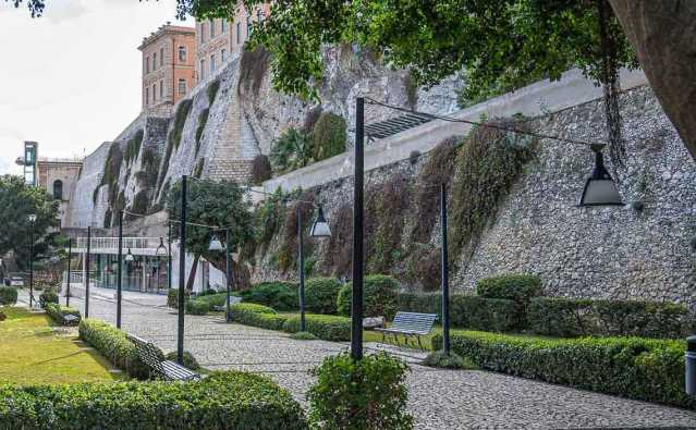 Giardino sotto le mura Cagliari