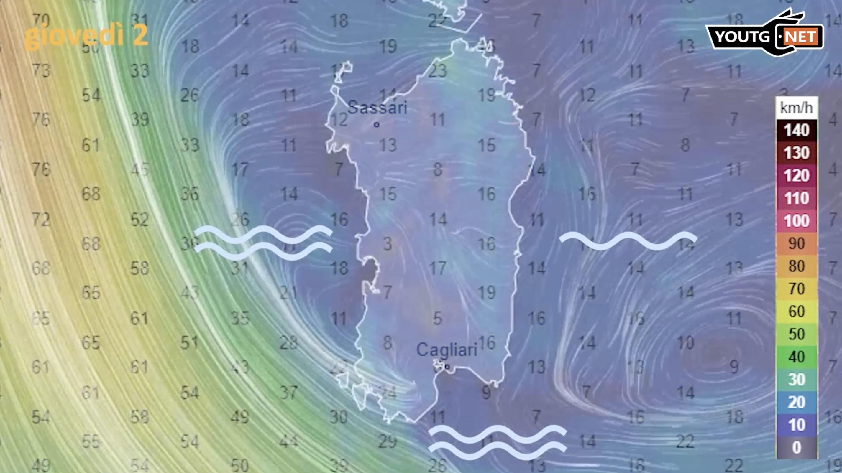 Temperature in salita in Sardegna, ma è in arrivo un peggioramento meteo (Video)