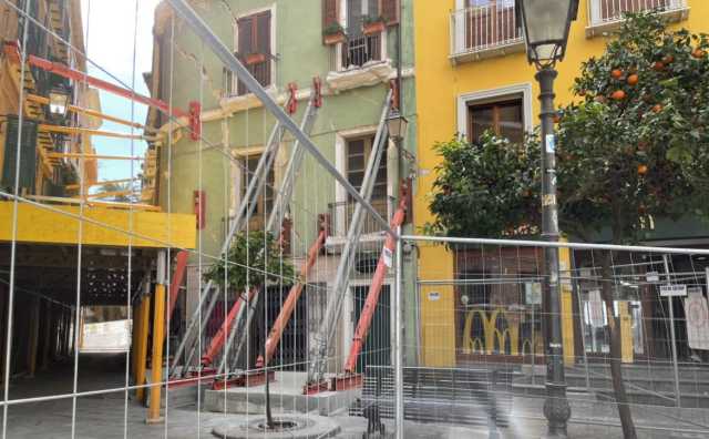 Cagliari, edifici di via Dettori messi in sicurezza: "Ora attendiamo indagini per procedere"