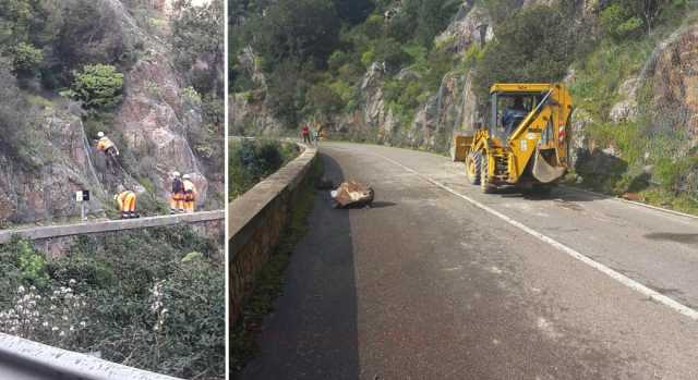 Caduta Massi In Strada Operazioni Anas 