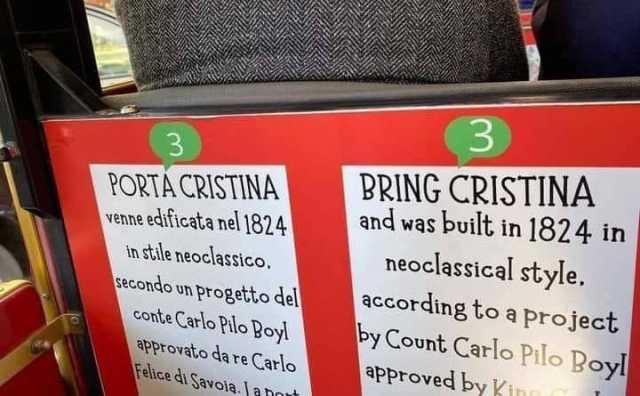 Bring Cristina