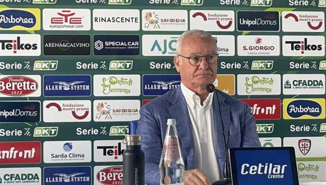 Claudio Ranieri conferenza stampa