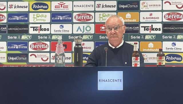 Ranieri in conferenza 