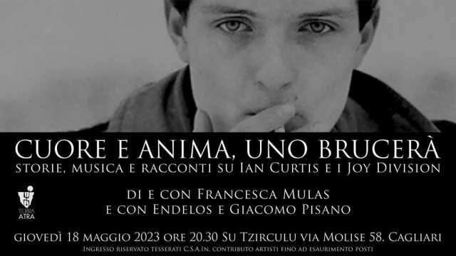 A Cagliari il reading concerto per ricordare Ian Curtis, morto suicida il 18 maggio