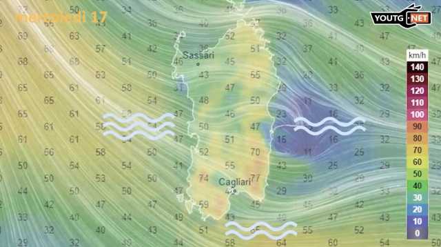 Mercoledì con piovaschi in Sardegna, ma temperature fino a 24 gradi (Video)