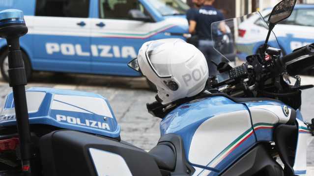 moto polizia