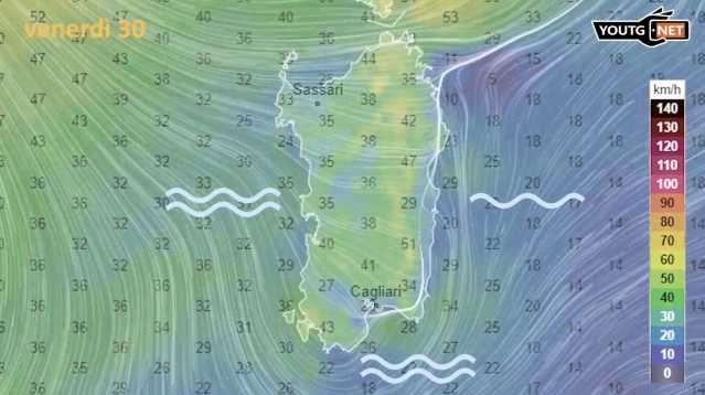 venerdì 30 meteo