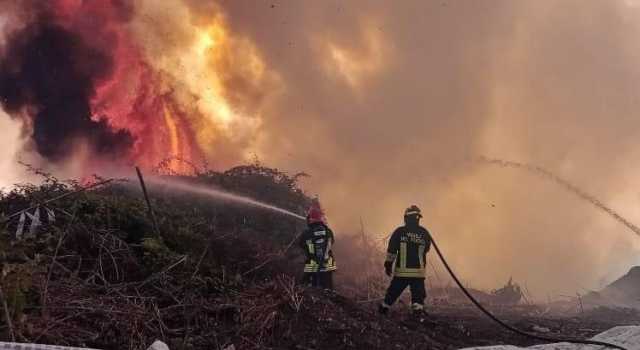 Incendio Oristanese Luglio