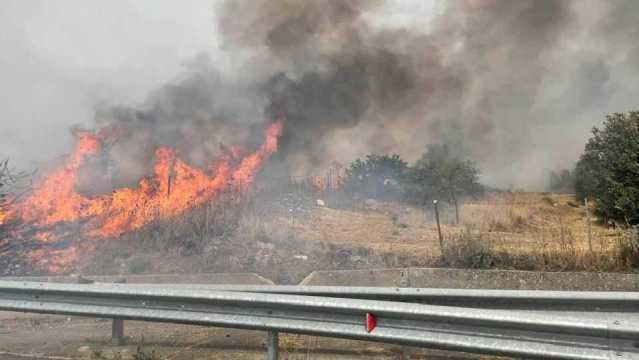 Allerta incendio Sardegna