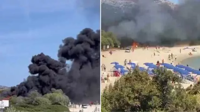 Youtg Net Esplosione In Un Camper Sulla Spiaggia Di Bados Morto Un