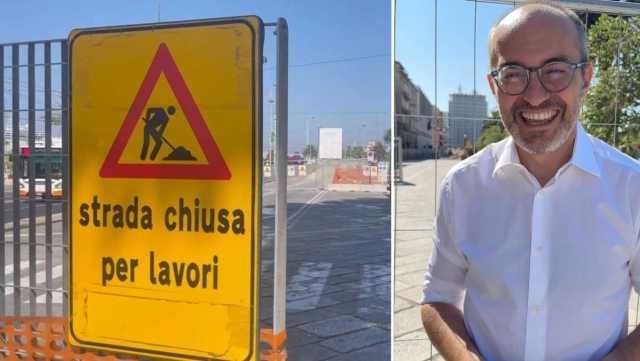 Cantiere Via Roma Ripresi I Lavori