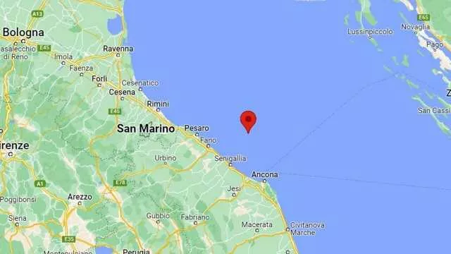 Terremoto nelle Marche, scossa di magnitudo 3.9  lungo la costa di Ancona