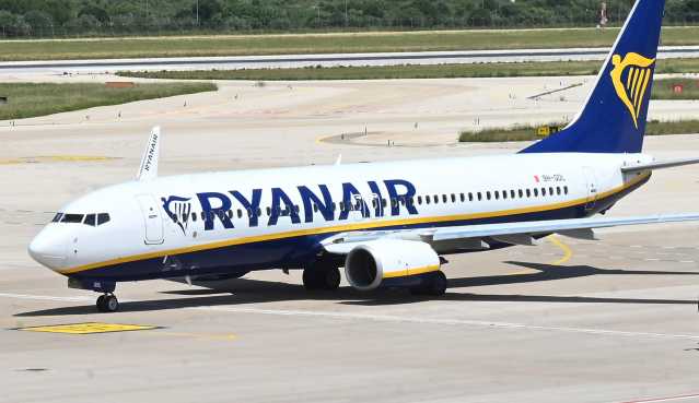 Ryanair In Pista