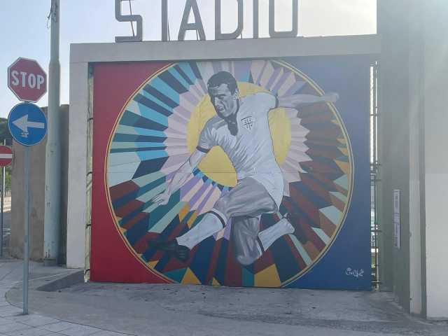 Gigi Riva Murale