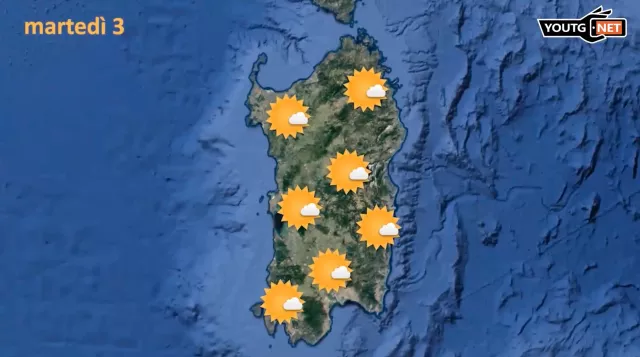 Resiste il bel tempo in Sardegna: temperature fino a 32 gradi 