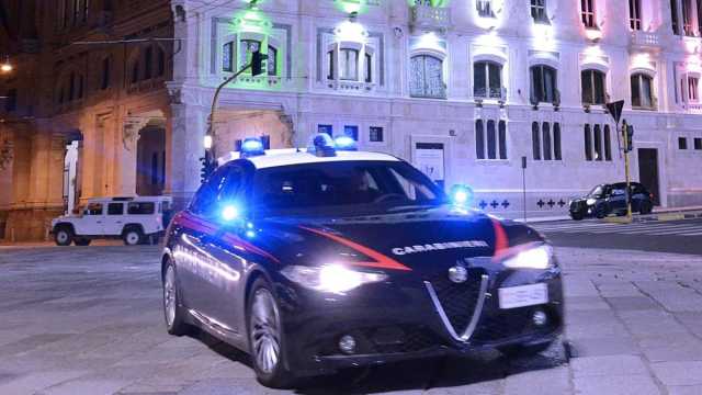 Carabinieri Cagliari Notte