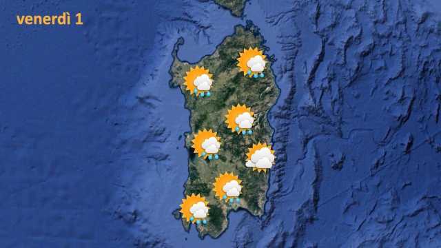 Ancora maltempo in Sardegna, tra piogge e vento: le previsioni del meteo