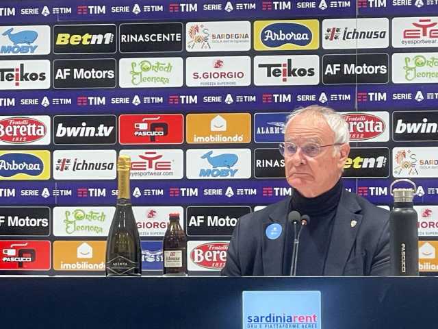 Cagliari-Napoli, Ranieri nel post gara: 