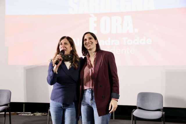 Elly Schlein e Alessandra Todde 