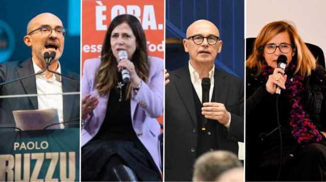 Foto Candidati Elezioni Sardegna