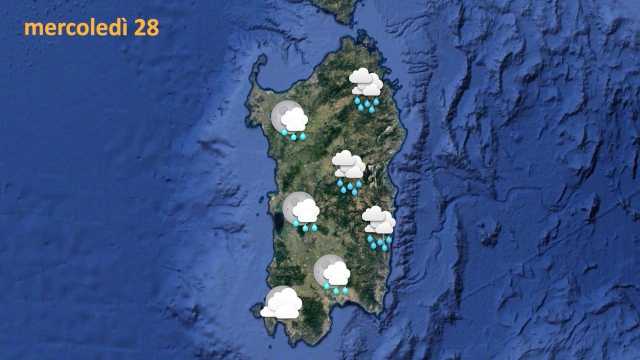 Dopo la siccità torna la pioggia: le previsioni del meteo di domani in Sardegna