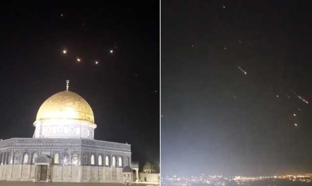 L'Iran ha attaccato Israele, centinaia di droni e missili su Gerusalemme e Betlemme (Video)