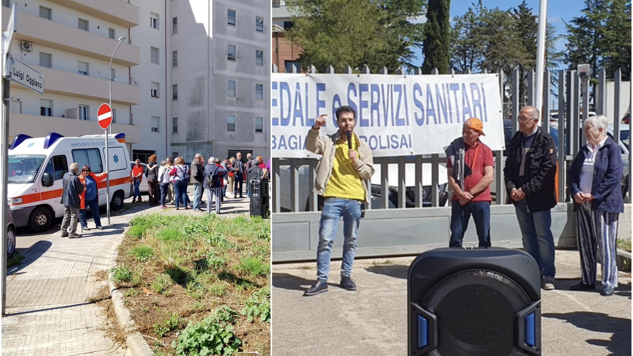 La protesta a Nuoro 