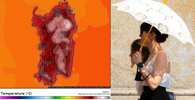 Sardegna Ondata Caldo