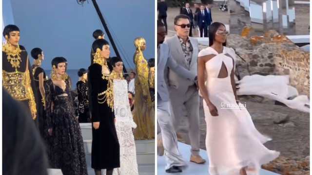 Dolce & Gabbana elogia la tradizione sarda: la sfilata ieri a Nora
