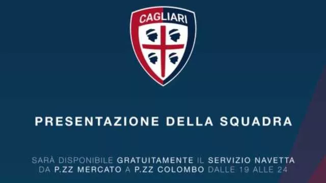 Il Cagliari presenterà la nuova squadra rossoblu in piazza a Costa Rei: ecco quando